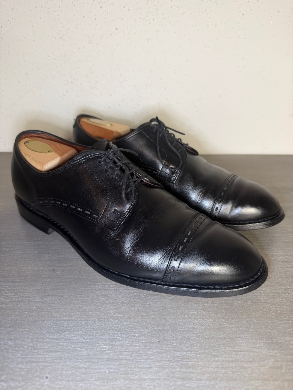 Allen Edmonds Madison Ave 1600 Rare Vintage Discontinued Made in USA Leather